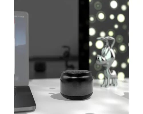 Беспроводная Bluetooth колонка Bocco, черная Беспроводная Bluetooth колонка Bocco, черная