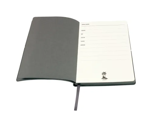 Ежедневник A5 недатированный Massimo в мягком переплёте, серый