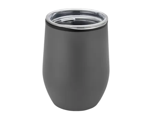 Термокружка Top, серый полуматовый