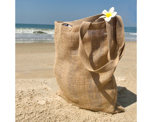 Cумка хозяйственная Bagsy Jute 270 г/м2, бежевая Cумка хозяйственная Bagsy Jute 270 г/м2, бежевая
