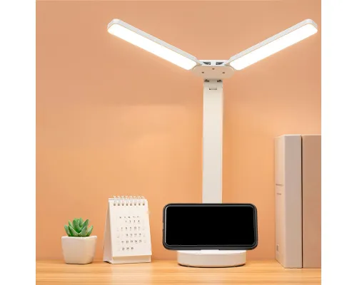 Настольная лампа c встроенной батареей Double