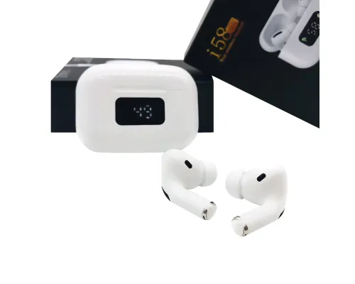 Наушники беспроводные Bluetooth Mobby i58, белые Наушники беспроводные Bluetooth Mobby i58, белые