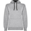Толстовка URBAN WOMAN женская, СЕРЫЙ/ЧЕРНЫЙ XL