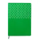 Ежедневник A5 недатированный Esmeralda в мягком переплёте, зелёный с серебристым