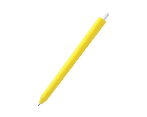 Ручка пластиковая Koln, желтая