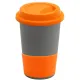 Кружка Magic To Go, серый/ оранжевый