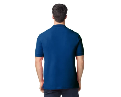 Футболка поло PREMIUM COTTON ADULT DOUBLE PIQUE, МОРСКОЙ СИНИЙ S