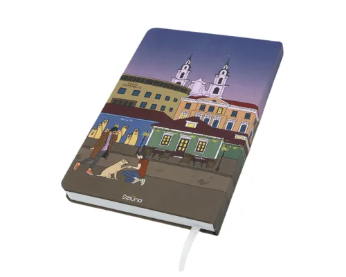 Записная книжка A6 Dziuna Зыбицкая в клетку 10,5 x 16 см