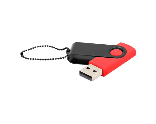 Флешка Designer To Go 2.0 USB 16Gb, красный/черный