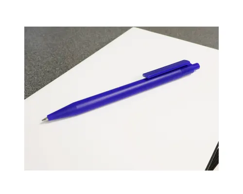 Ручка пластиковая Vector, синяя