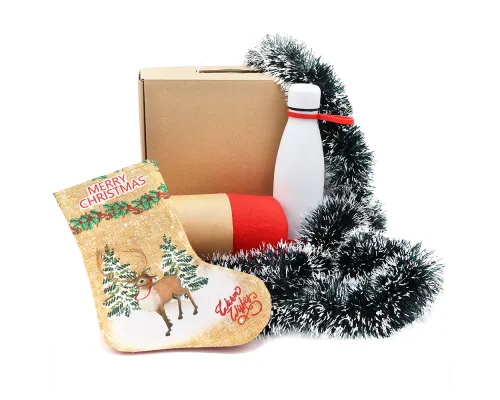 Подарочный набор Теплый вечер , красный