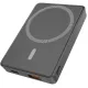 Магнитный внешний аккумулятор Magnetic с беспроводной зарядкой (5W), 5000 Mah, черный