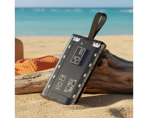 Внешний аккумулятор Wonder с фонариком, 10000 mAh