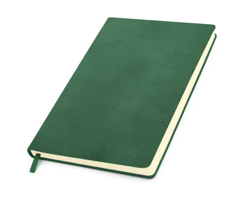 Ежедневник A5 недатированный Franco в мягком переплёте, бутылочно-зеленый