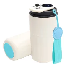 Термокружка Ashly To Go, белая/бирюзовая