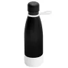 Термобутылка герметичная вакуумная Olivia To Go, чёрный/белый