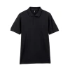 Футболка поло PREMIUM COTTON ADULT DOUBLE PIQUE, ЧЕРНЫЙ S
