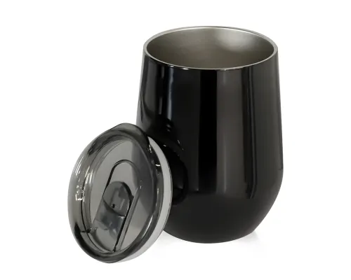 Термокружка с двойной стенкой Coffixx, черная