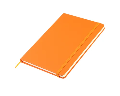 Блокнот A5 Monte в твёрдом переплёте, оранжевый