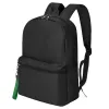 Рюкзак BASIS TO GO, Чёрный/Зелёный