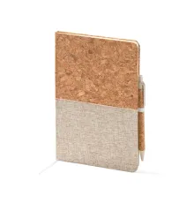 Блокнот А5 ROBIN в твёрдом переплёте с ручкой