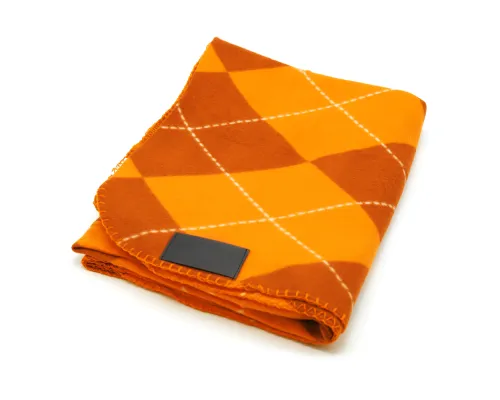 Плед Aberdeen, оранжевый