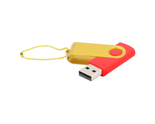 Флешка Designer To Go 2.0 USB 16Gb, красный/желтый Флешка Designer To Go 2.0 USB 16Gb, красный/желтый