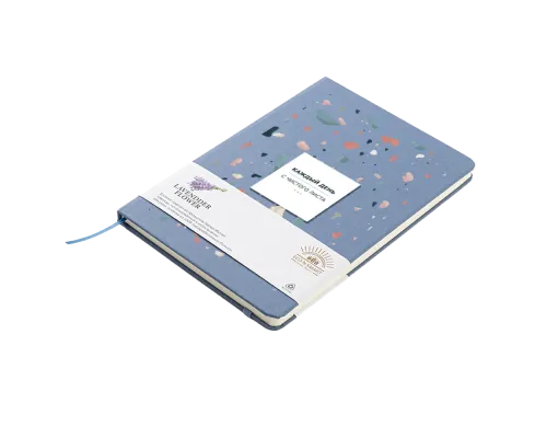Блокнот из растительного сырья Tutti Frutti в твёрдом переплёте, лавандовый