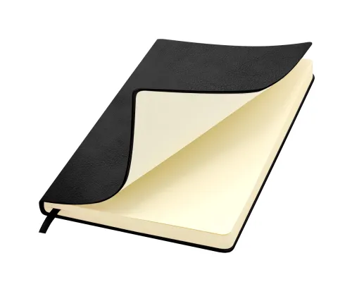 Ежедневник A5 недатированный Franco в мягком переплёте, черный