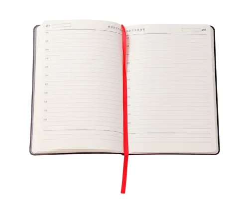 Ежедневник A5 недатированный Stefano в мягком переплёте, красный