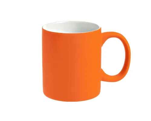 Кружка Bonn Soft, софт тач, оранжевая