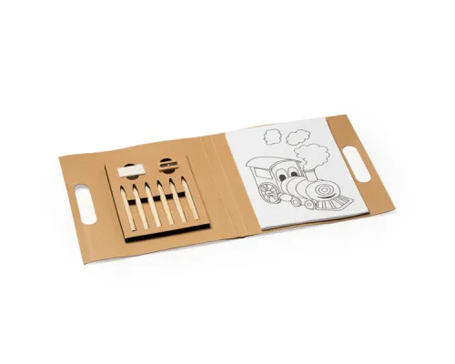 Набор RESOL из 6 карандашей в блокноте