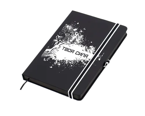 Ежедневник A5 недатированный Sir Lewis в твёрдом переплёте, белый кант