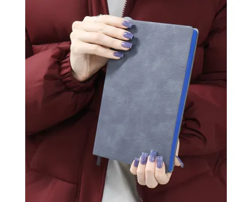 Ежедневник A5 недатированный Carisma в мягком переплёте, синий