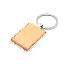 Брелок Woody S(прямоугольник), натуральный