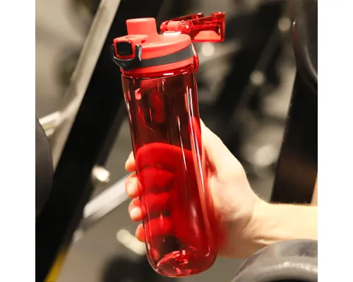 Пластиковая бутылка Verna, красная