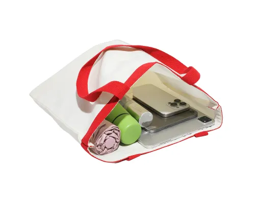 Сумка для покупок YUUGEN 283 г/м², красная