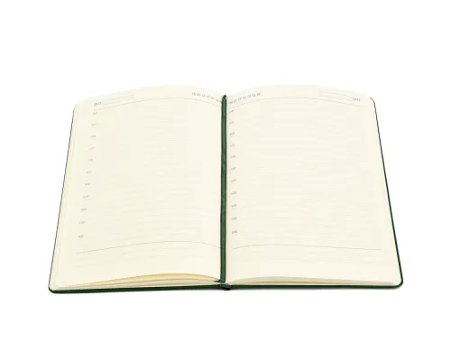 Ежедневник A5 недатированный Dear в твёрдом переплёте, тёмно-зеленый Ежедневник A5 недатированный Dear в твёрдом переплёте, тёмно-зеленый