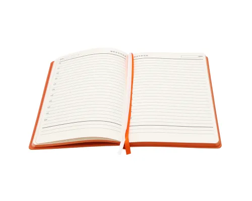 Ежедневник A5 недатированный Gabby в мягком переплёте, оранжевый