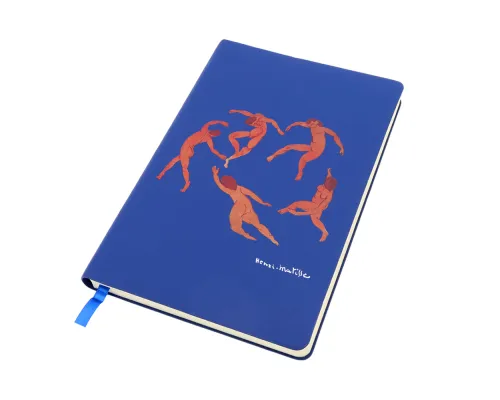 Блокнот A5 Molto в мягком переплёте,  тёмно-синий