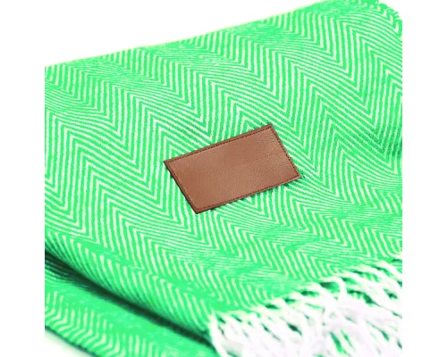 Плед акриловый Samum, зеленый