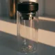 Термос стеклянный с LED-дисплеем Smartview, чёрный