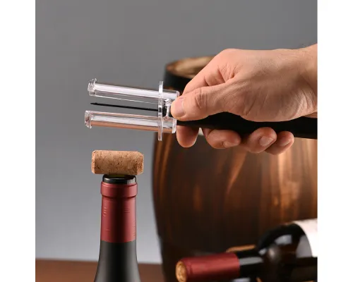 Штопор вакуумный Дентон, черный