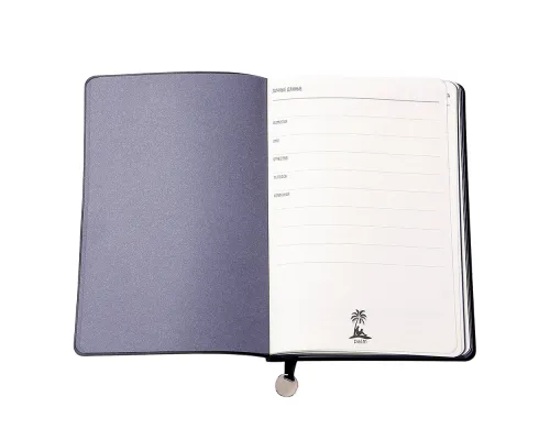 Ежедневник A5 недатированный Impero в мягком переплёте, черный