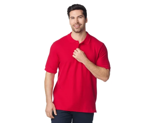 Футболка поло PREMIUM COTTON ADULT DOUBLE PIQUE, КРАСНЫЙ S