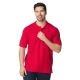 Футболка поло PREMIUM COTTON ADULT DOUBLE PIQUE, КРАСНЫЙ S