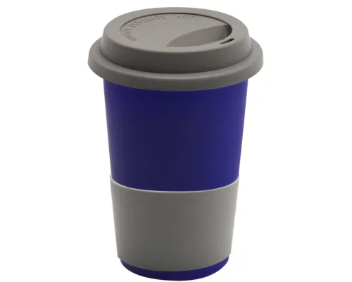 Кружка Magic To Go, темно-синий/ серый