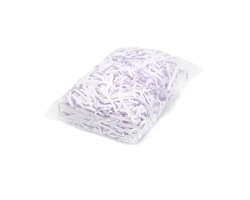 Наполнитель - стружка бумажная 2 мм белый 100 г.