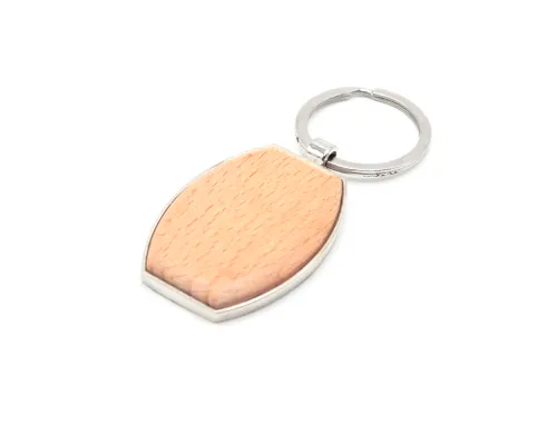 Брелок Woody E(эллипс), натуральный