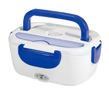 Ланчбокс с подогревом Yummybox, синий Ланчбокс с подогревом Yummybox, синий